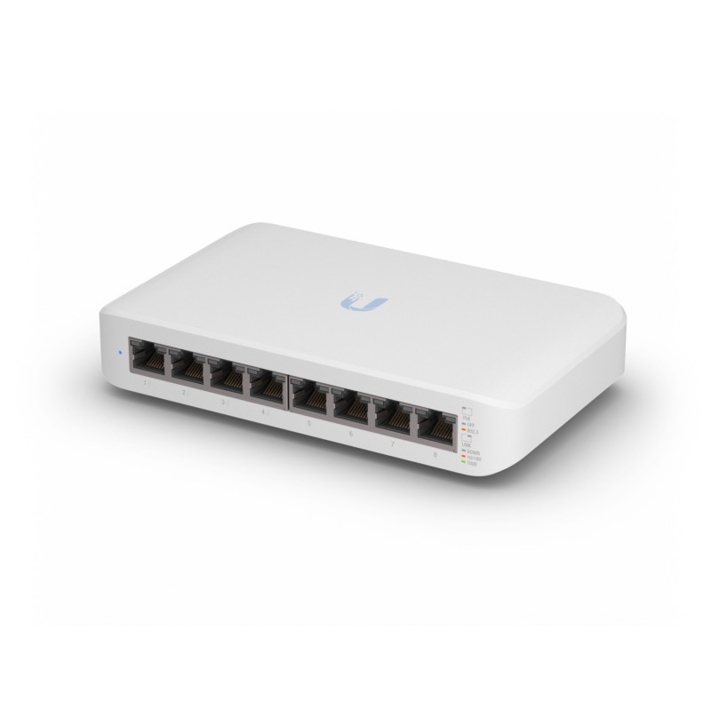 UniFi Switch Lite USW-Lite-8-POE - Switch - managed - 8 x 10/100/1000 (4 PoE+)